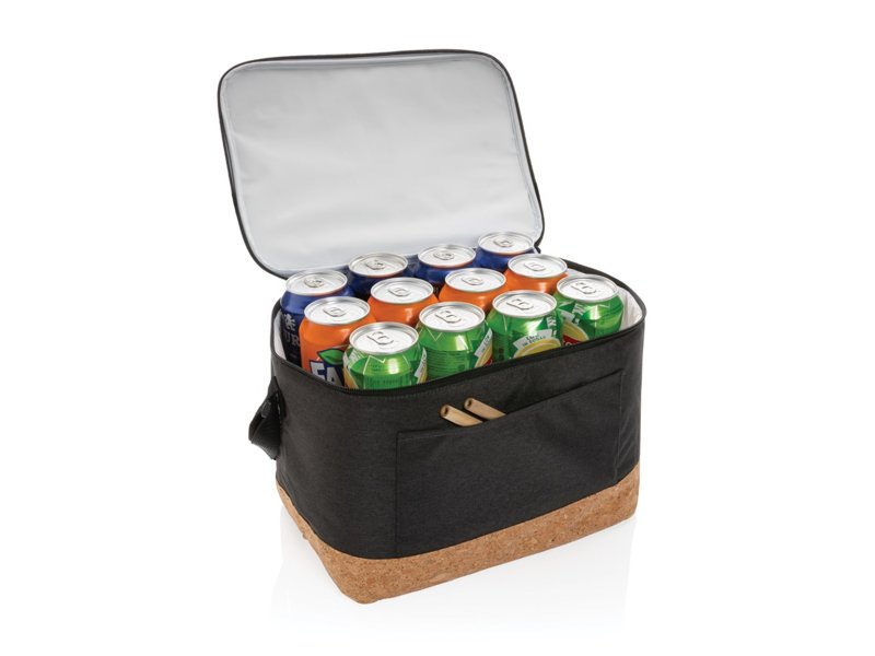 Impact AWARE™ XL RPET two tone koeltas met kurken detail Impact AWARE™ XL RPET two tone koeltas met kurken detail