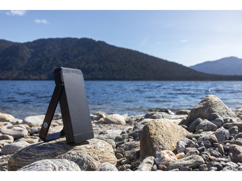 Skywave RCS gerecyclede kunststof zonne-powerbank 10000 mAh