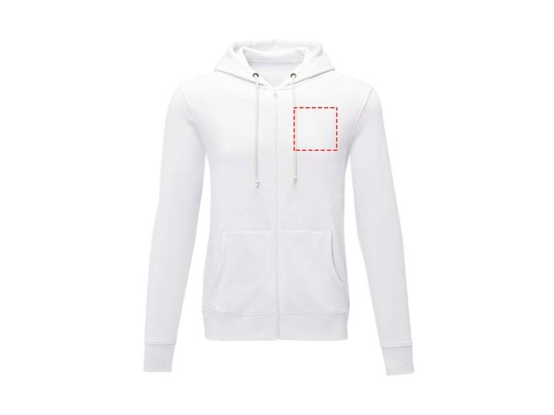 Theron heren hoodie met ritssluiting Theron heren hoodie met ritssluiting