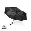 Kaycey 21" AWARE™ RPET Acaciahouten mini auto open paraplu Kaycey 21" AWARE™ RPET Acaciahouten mini auto open paraplu