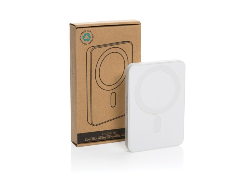 Magnetix RCS rplastic 5000 mah magnetische powerbank