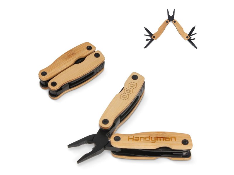 Multitool Bamboe 12 functies