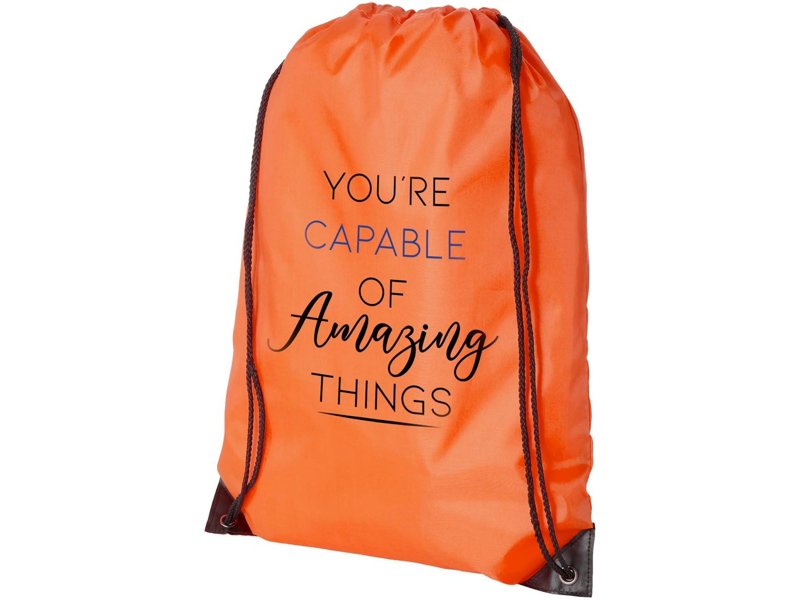 Snel en voordelig rugzakjes bestellen met uw logo | ruime kleurkeuze Snel en voordelig rugzakjes bestellen met uw logo | ruime kleurkeuze