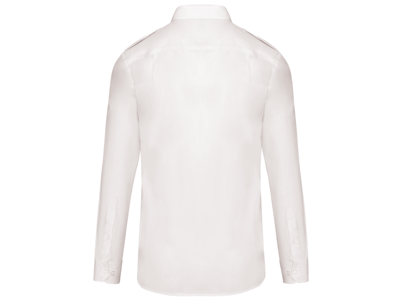 Kariban Herenpilootoverhemd lange mouwen Kariban Herenpilootoverhemd lange mouwen