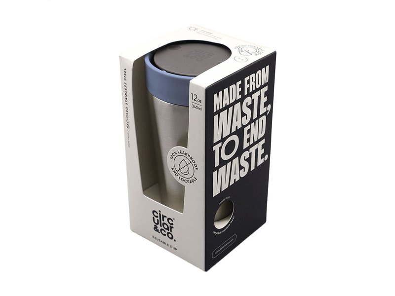 Circular&Co Recycled Stainless Steel Coffee Cup 340 ml Circular&Co Recycled Stainless Steel Coffee Cup 340 ml