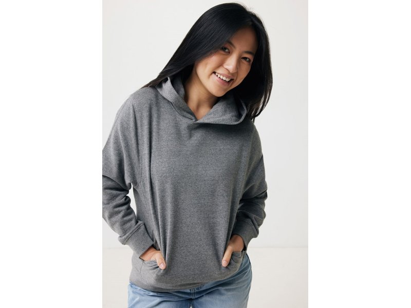 Iqoniq Yengo recycled katoen hoodie met steekzakken Iqoniq Yengo recycled katoen hoodie met steekzakken