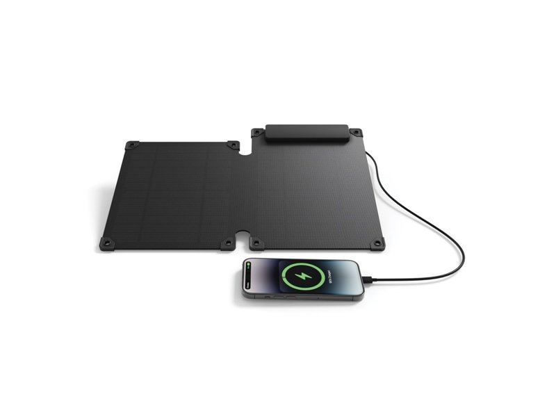 Solarpulse gerecycled plasticf draagbaar solar panel 10W