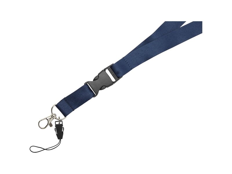 Sagan lanyard met afneembare gesp en telefoonhouder
