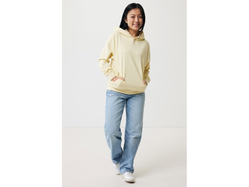 Iqoniq Yengo recycled katoen hoodie met steekzakken Iqoniq Yengo recycled katoen hoodie met steekzakken