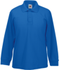 Fruit of the Loom 65/35 Kids' long sleeve polo shirt