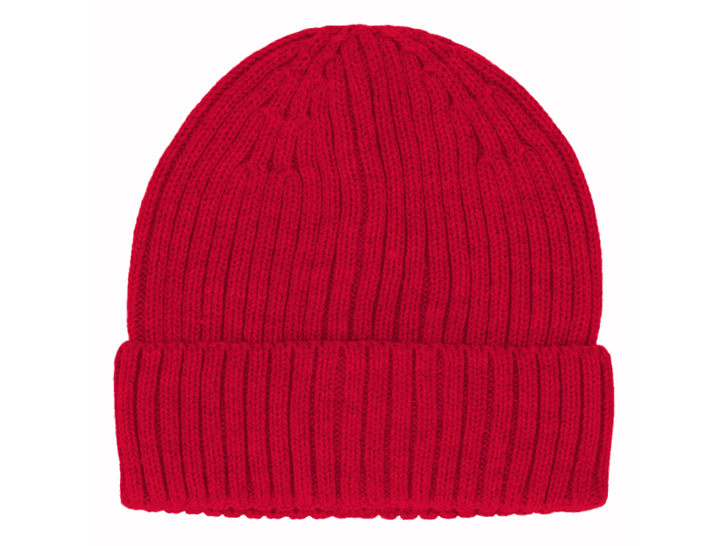 Gebreide muts, 15% Merino wol Gebreide muts, 15% Merino wol