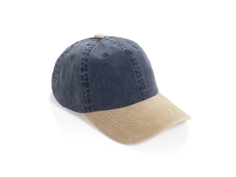 BEAU AWARE™ Washed 6 panel twill two tone cap BEAU AWARE™ Washed 6 panel twill two tone cap
