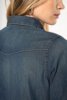 Kariban Dames denim blouse lange mouwen Kariban Dames denim blouse lange mouwen