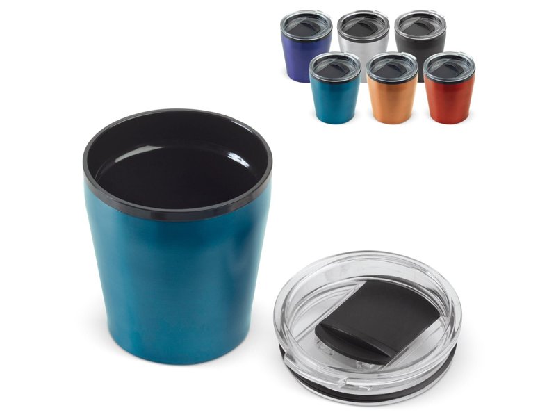 Koffiebeker metallic 180ml