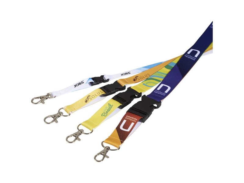 Bucks lanyard in kleur (dubbelzijdig)