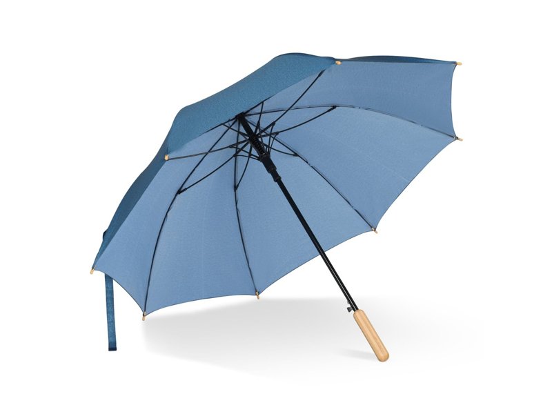 Stok paraplu 25” R-PET recht handvat auto open Stok paraplu 25” R-PET recht handvat auto open