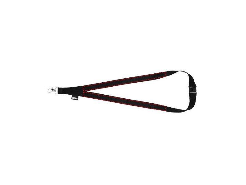 Tom gerecyclede PET lanyard met veiligheidssluiting Tom gerecyclede PET lanyard met veiligheidssluiting