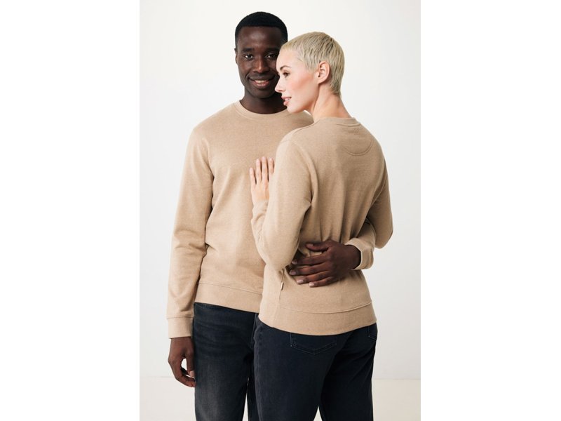 Sweater van gerecycled katoen sweater ongeverfd - minder belasting van het milieu