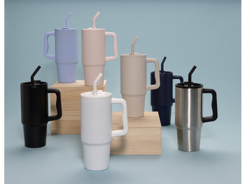 Luxe drinkbeker embrace rvs 900ml Luxe drinkbeker embrace rvs 900ml