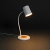 Zenara RCS 15W draadloze bureaulamp van gerecycled plastic Zenara RCS 15W draadloze bureaulamp van gerecycled plastic