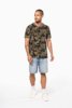 Kariban T-shirt camo korte mouwen
