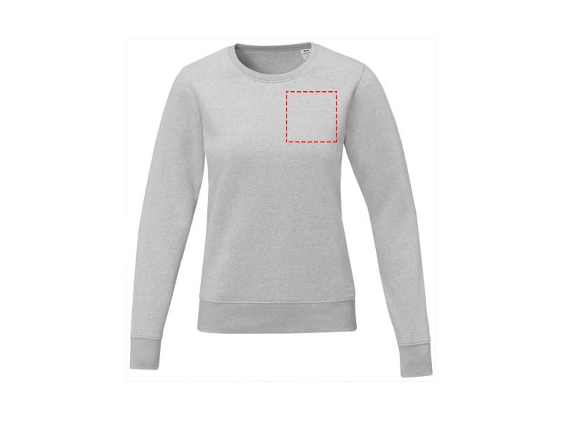Zenon dames sweater met crewneck