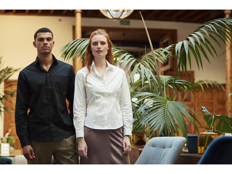 Clique Stretch Heren Overhemd Lm Clique Stretch Heren Overhemd Lm