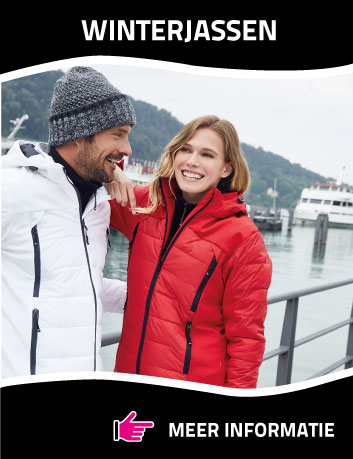 Winterjassen bestellen met logo opdruk of borduren