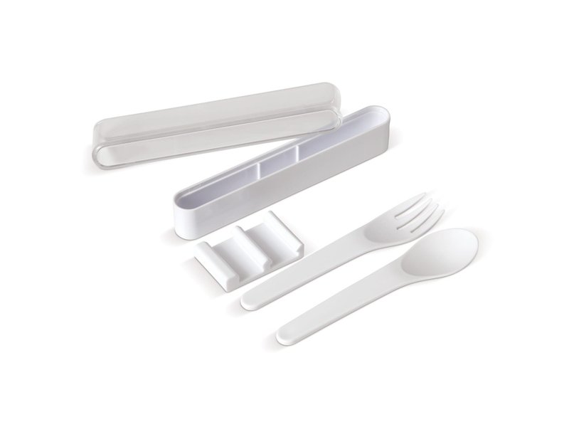 Lunchbestek in opbergbox