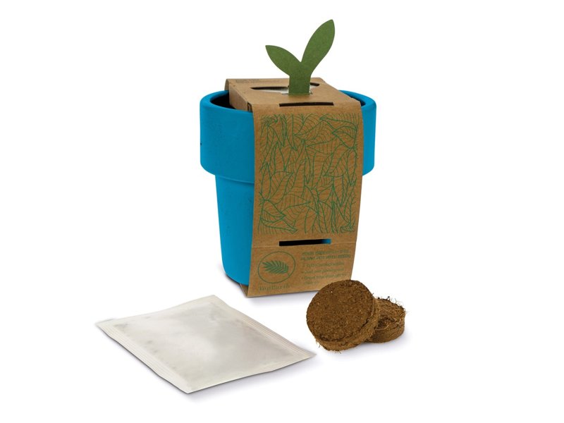 Hot-but-cool beker met kerstomaten zaadjes Hot-but-cool beker met kerstomaten zaadjes