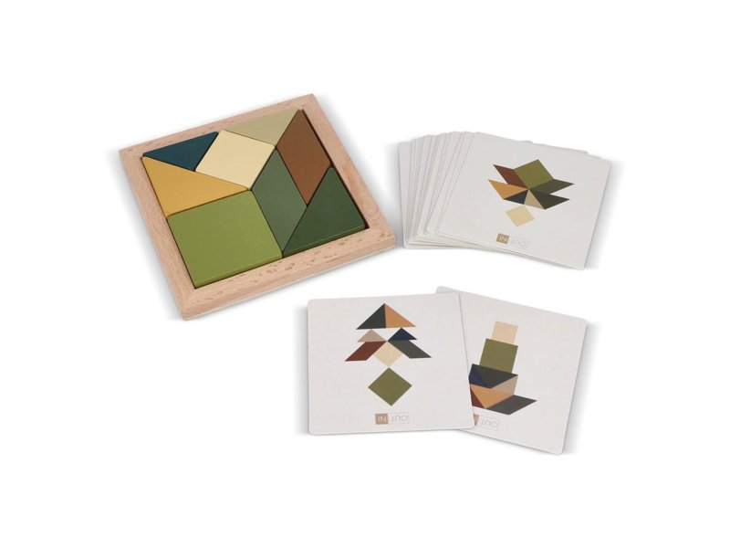 InSideOut FSC Houten Tangram think iq puzzle InSideOut FSC Houten Tangram think iq puzzle