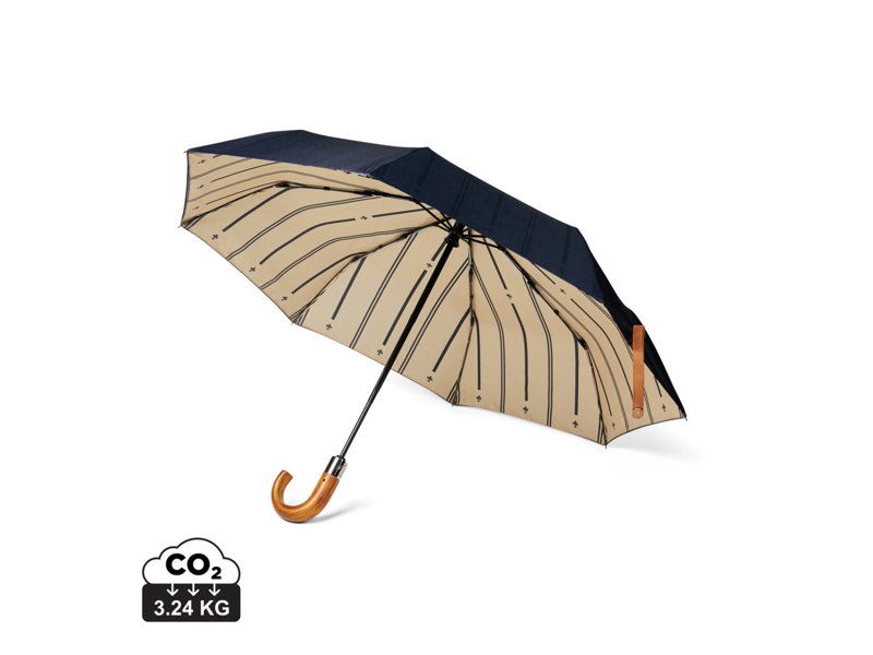 VINGA Bosler AWARE™ RPET 21" opvouwbare paraplu