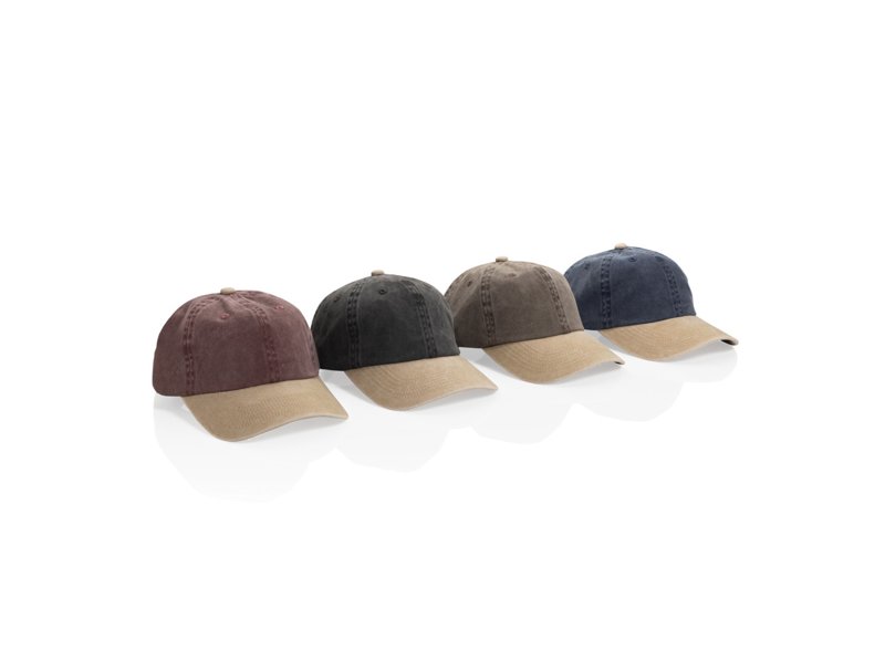 BEAU AWARE™ Washed 6 panel twill two tone cap BEAU AWARE™ Washed 6 panel twill two tone cap