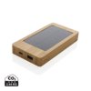Sunwick 10.000 mAh bamboe solar powerbank Sunwick 10.000 mAh bamboe solar powerbank