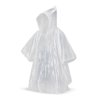 Bal met regenponcho