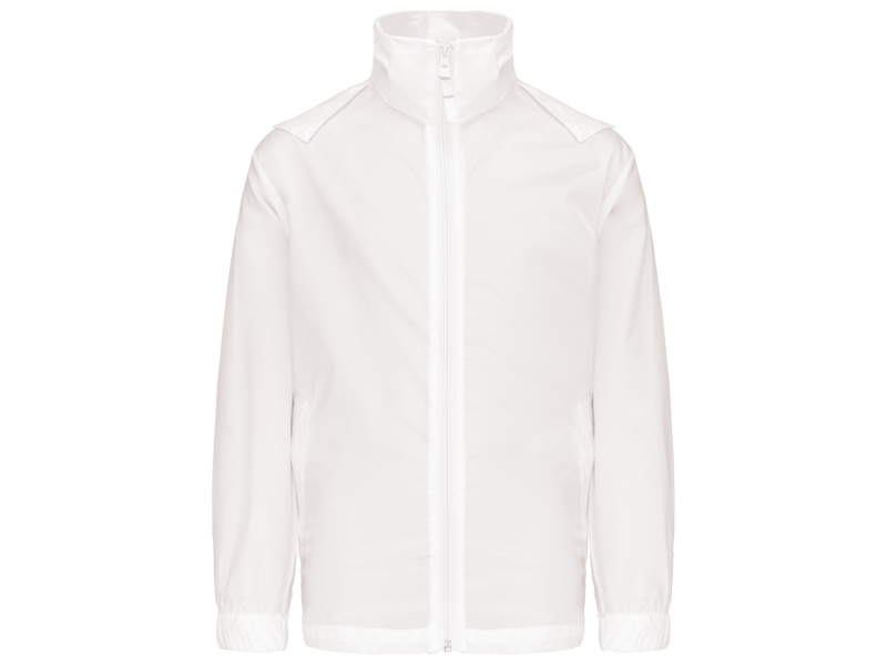Kariban Windbreaker, voordelige kinderjas geschikt voor bedrukken met logo en/of reclame