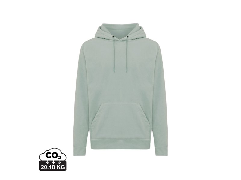 Iqoniq Trivor gerecycled polyester fleece hoodie