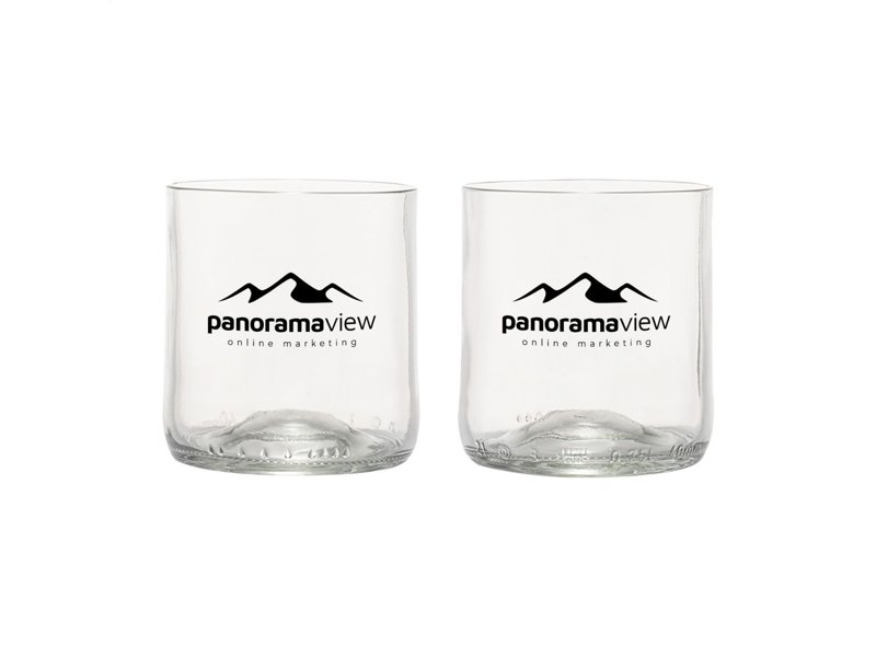 Rebottled® Short Tumbler 2-pack set glazen