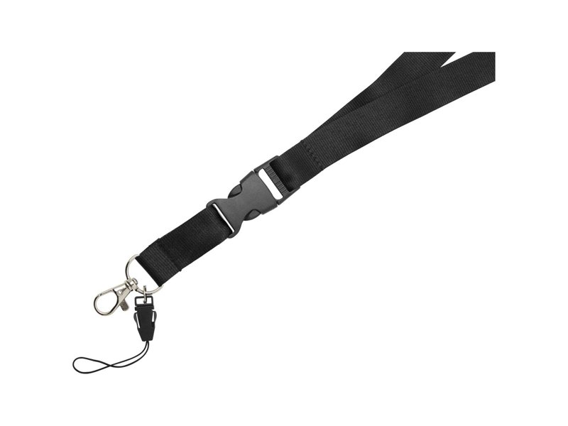 Sagan lanyard met afneembare gesp en telefoonhouder