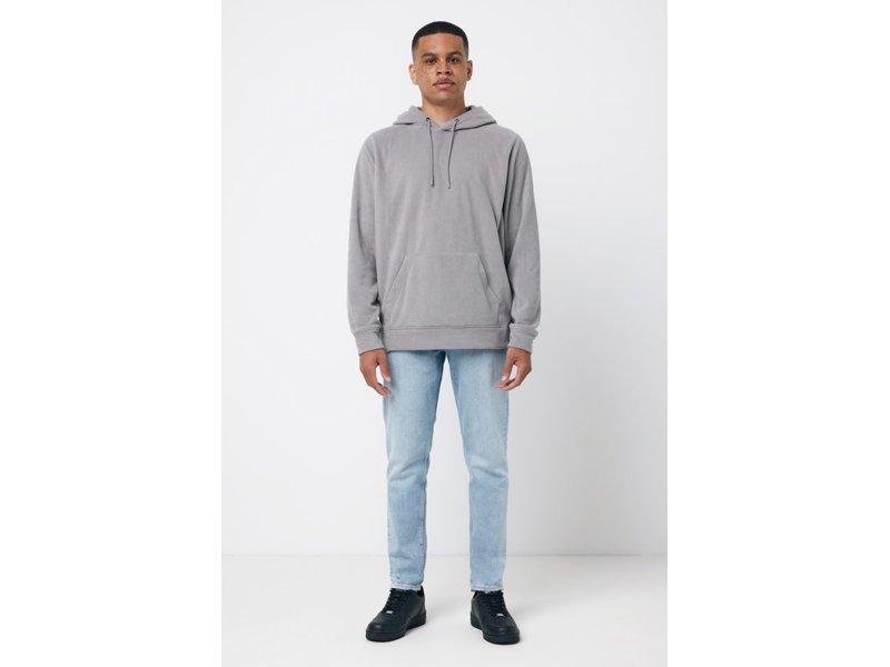 Iqoniq Trivor gerecycled polyester fleece hoodie
