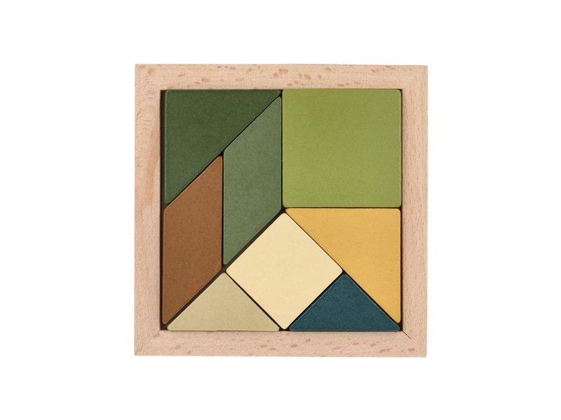InSideOut FSC Houten Tangram think iq puzzle InSideOut FSC Houten Tangram think iq puzzle