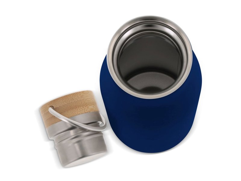 Thermo fles met bamboe deksel 500ml