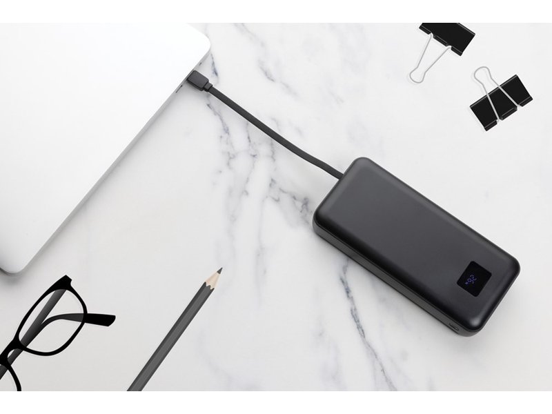 Gridley RCS gerecycled plastic 20000 65W laptop powerbank Gridley RCS gerecycled plastic 20000 65W laptop powerbank