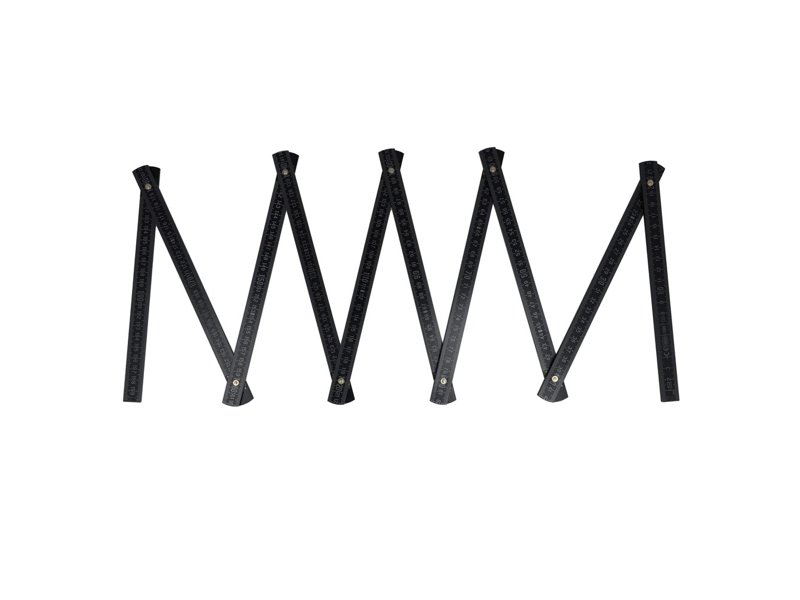 Duimstok hout 2m premium geschilderd