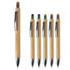 Balpen New York bamboe met stylus