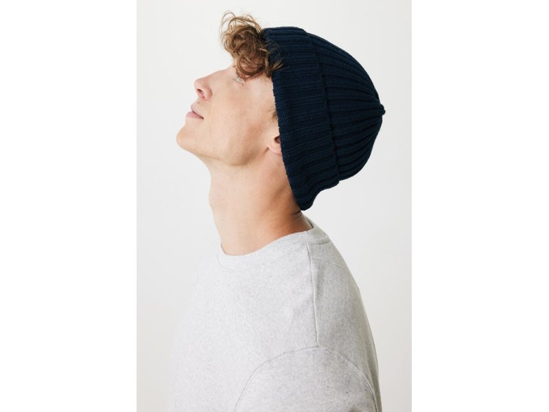 Muts met brede rib