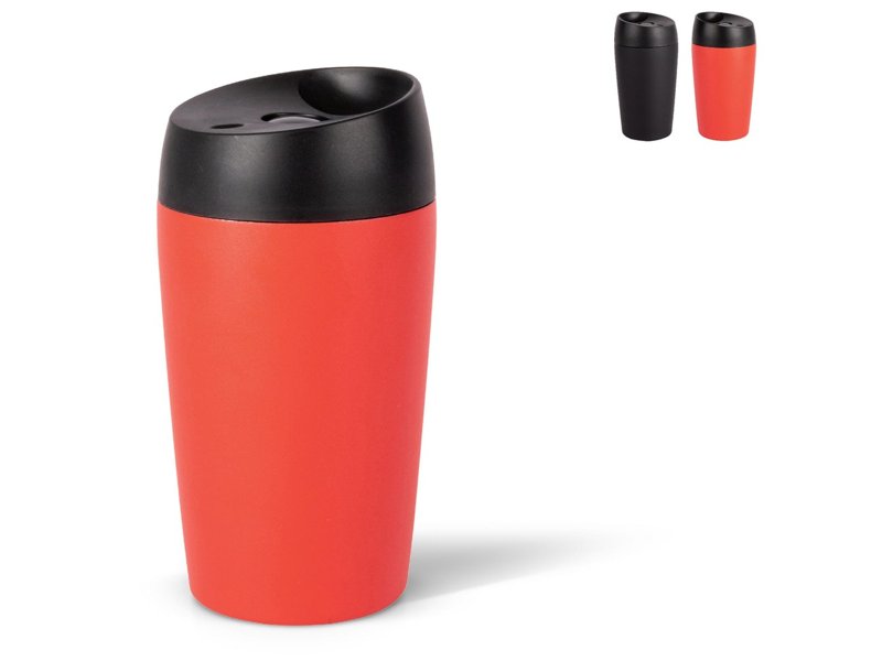 Sagaform Loke dubbelwandige mok met rubberen Coating 240ml