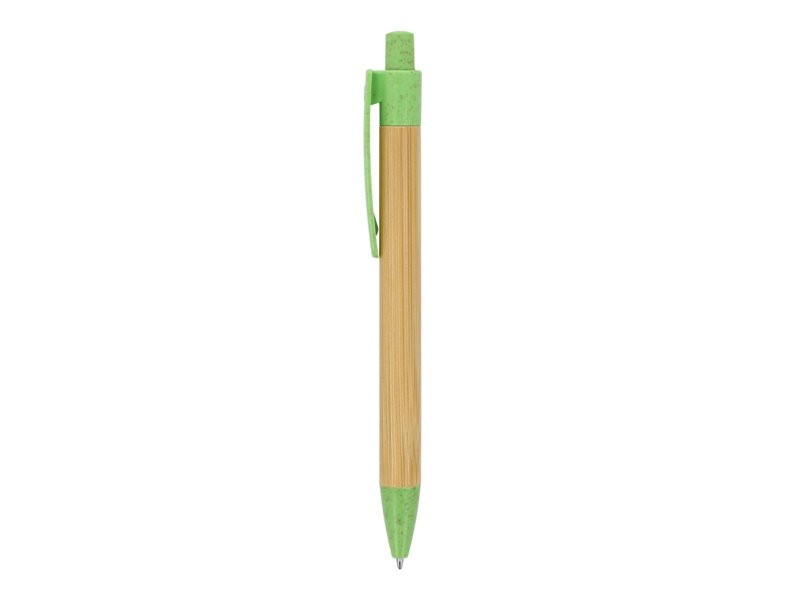 Ball pen bamboe met tarwestro