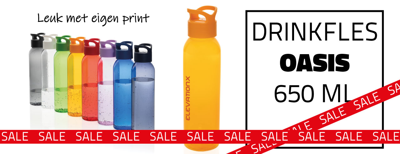 Drinkflessen printen met eigen logo