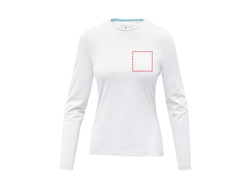 Ponoka biologisch dames t-shirt met lange mouwen| TotZiens Ponoka biologisch dames t-shirt met lange mouwen| TotZiens